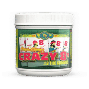 Crazy 8s Gummies 100mg D8 THC